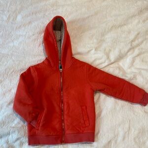 Mini Boden Sherpa Lined Hoodie